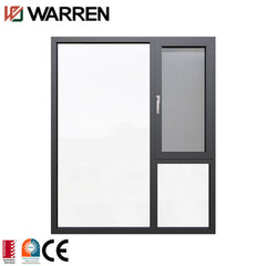 competitive price black french aluminum casement window