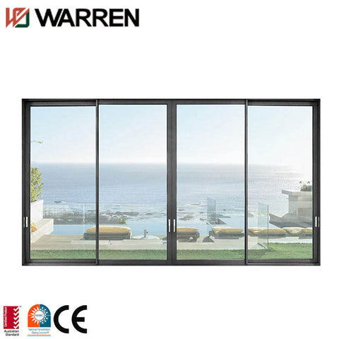 Slide glass garage door aluminum pivot door manual high quality sliding doors