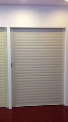 China WDMA Aluminium Interior Security Shutters Reaching Vertical Security Aluminum Louvers Manual Roller Rolling Shutter