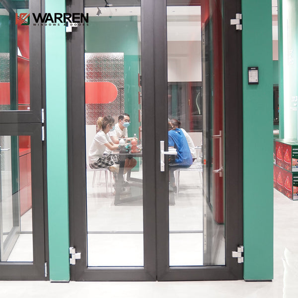 High Quality Good Price Exterior French Patio Doors Interior Glass French Doors Aluminum Double Casement Door