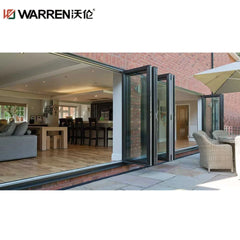 32x84 Bifold Aluminium Double Glazing White Custom Exterior Door Price