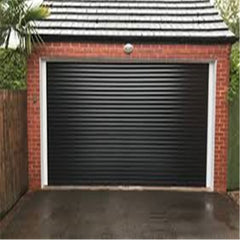 China WDMA Steel new black sectional panel garage door