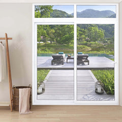 upvc/ pvc/ plastic interior sliding glass door