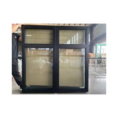 WDMA Thermal break fire rated waterproof fixed glazing aluminum windows