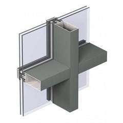 WDMA Window Malaysia Aluminium Hidden Frame Glass Window Aluminum Curtain Wall Philippines