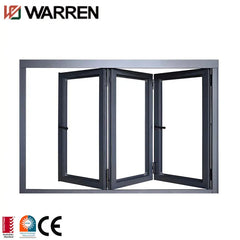 WDMA Bifolding Windows Vertical Folding Window Folding Window Aluminium Glass Exterior