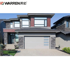 Warren 8x7 Garage Door With Windows 8 ft Garage Door Window Glass Modern Insulated Automatic