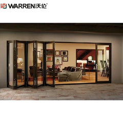 Warren 24 Inch Bifold Doors Trifold Doors Patio Door 60x80 Folding Aluminum Patio Glass Bi Fold