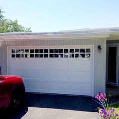 China WDMA Cheap Sale Traditional Cedar Carriage House Garage Door