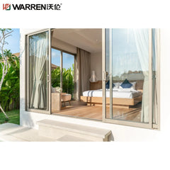 WDMA Sliding Patio Doors 96x80 Sliding Glass Door Gate 12 Foot 4 Panel Sliding Glass Door