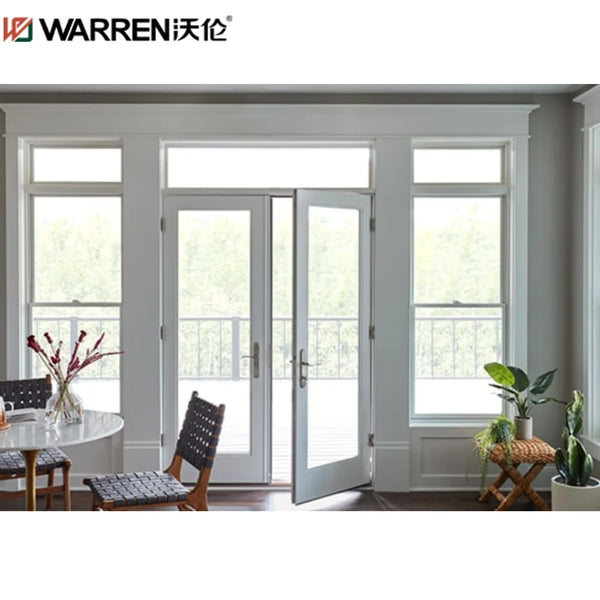 Warren 32x80 French Door White Front Doors 32x76 Interior Door French Exterior Glass Patio