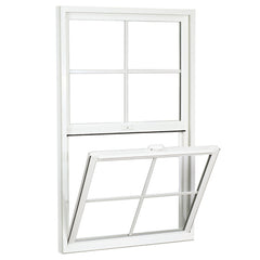 Aluminium Single Vinyl Sliding Casement Top Pvc Aluminum Double Hung Window Price