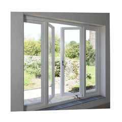 Hot Selling Nigeria Cheap Large 4 Panels Push Out Octagon Lowes Casement Windows