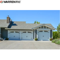 Warren 14x18 Glass Door Garage Prices White Laminate Glass Garage Door Retractable Glass Garage Door