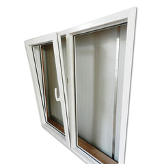 WDMA Villa Vinyl Window High Quality Double Tempered Glass UPVC Tilt Turn Window