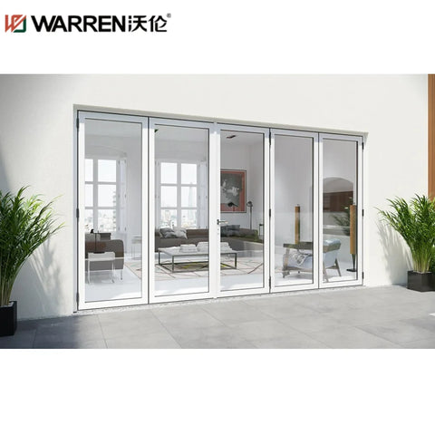 Warren 48x80 Bifold Doors Custom Width Bifold Doors 40 Inch Bifold Door Folding Glass Patio Aluminum