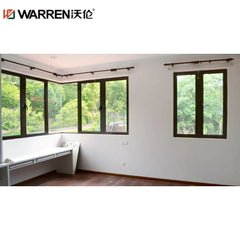 WDMA Fixed Double Glazed Window Double Fixed Window Kinds Of Aluminum Frame Window Casement