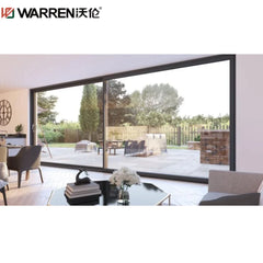 WDMA 96x80 Sliding Door 80x96 Sliding Patio Door 96in x 80in Sliding Patio Door Glass Aluminum