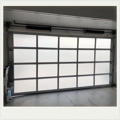 China WDMA Beautiful Design Aluminum Glass Folding Garage Door