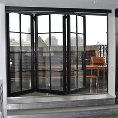 China WDMA Aluminum Folding Glass Windows Aluminium Folding Window