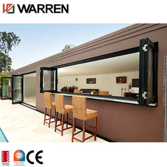 Aluminium folding panel doors and windows