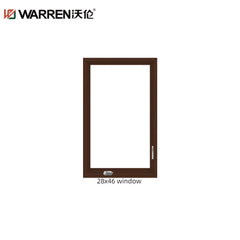 WDMA 30x32 Window Aluminum Casement Glass Window Energy Efficient Double Glazing Window