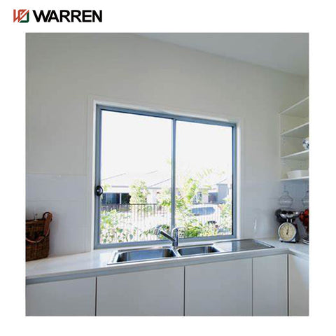 31x21 Basement Window Aluminum Double Glazed Sliding Windows With Grills