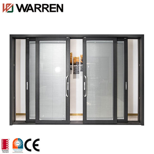 Manual slide doors interior aluminum french sliding door system