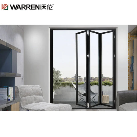 Warren 48 Bifold Doors 6 Panel Bifold Door Bi Fold Doors 32x80 Folding Aluminum Patio Glass