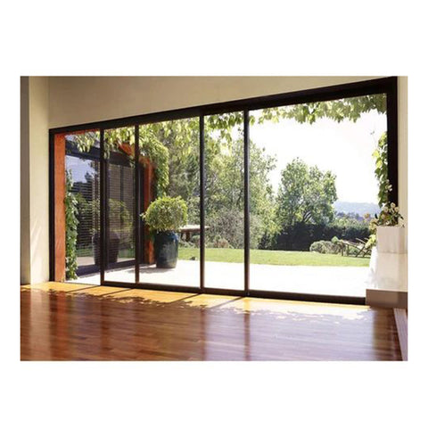 China WDMA Better Than Plastic Sliding Door Good Aluminium Sliding Door Glass Sliding Door in Ghana