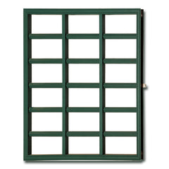 WDMA Hotian High Quality Thermal Break Aluminum Frame Profiles Soundproof Window