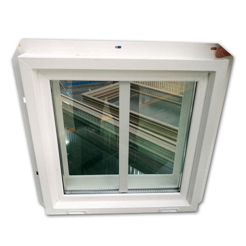 WDMA House High Quality Customized American Style Vinyl Window Double Glazed Glass Horizontal Sliding PVC Window