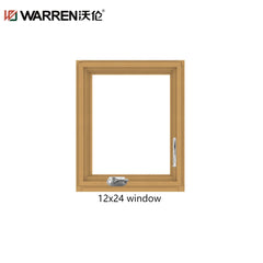 WDMA 32x24 Window Double Glazed Windows Aluminium Frame Double Casement Windows For Sale