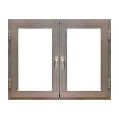 WDMA Top Quality hurricane proof aluminum big view casement window