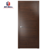 Latest Glass Wood Door Design Whole Glass Black Walnut Door Frame Custom Made Internal Swing Interior Doors on China WDMA