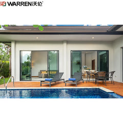 WDMA Sliding Glass Door 96x80 Frameless Interior Doors Used Sliding Glass Doors For Sale Cheap