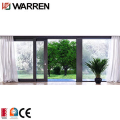 Slide doors interior aluminum swinging door window system glass sliding door