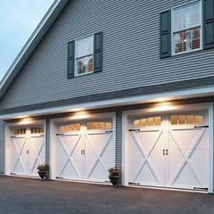 China WDMA American Quality Standard Customized Aluminum Glass Panel Automatic Garage Door