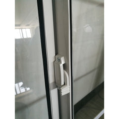 WDMA Tempered Glass PVC Sliding Windows Weatherproof White Vinyl Sliding Windows