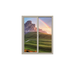 36x48 window high security modern customized design low-e glass aluminum sliding windows