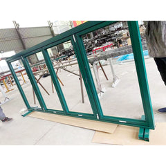 WDMA 16 foot sliding glass bi-fold doors cost cheap aluminum bi-folding glazing doors