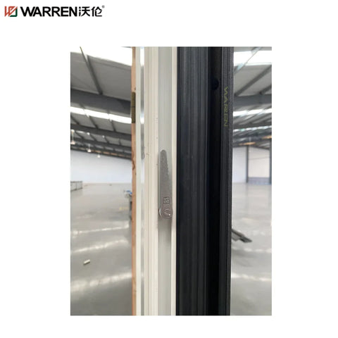 WDMA 30x79 French Aluminum Double Glass Black Wholesale European Door Near Me