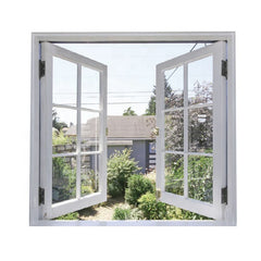 Top Window Recyclable Open Inside Small French Burglar Proof Casement Window