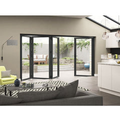 Residential And Commercisal Outdoor Glass Folding Bifold Door Aluminum Silding Doors Designs And Prices