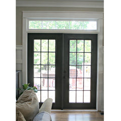 Swing Opening Style Decorative Glass French Door Soundproof Aluminium Windows And Doors