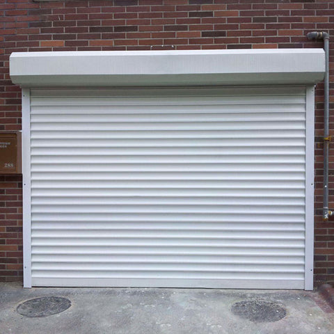 China WDMA Cheap Automatic Aluminum Roll Up Shutter Gate Remote Control Exterior Roller Shutter Garage Door Price