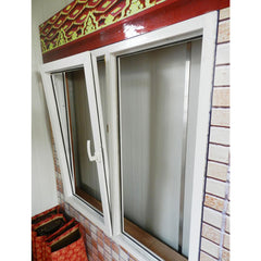 WDMA New Design Customized UPVC Turn Tilt Windows For Villa