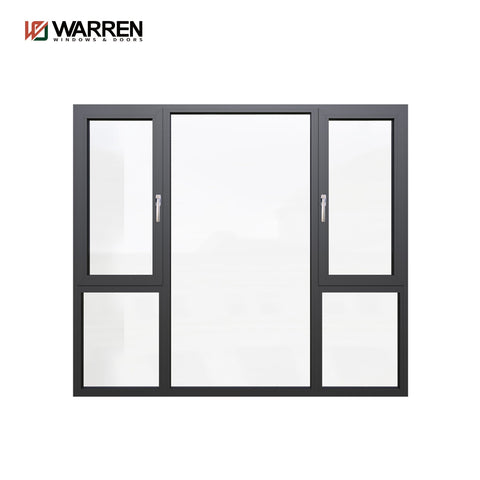 Professional Custom Doors And Windows Factory Double Glass Aluminum Frame Casement Window Aluminum Passive Window