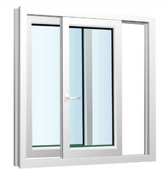 WDMA Modern Cheap Double Glass Sliding Pvc Window And Door Plastic Upvc Window