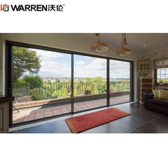 WDMA 60x80 Sliding Patio Door Black Frame Sliding Glass Door 72x96 Sliding Glass Door Patio